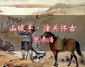 张养浩:山坡羊·潼关怀古
