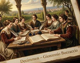 乔万尼.薄伽丘：《十日谈》原著诗歌节选